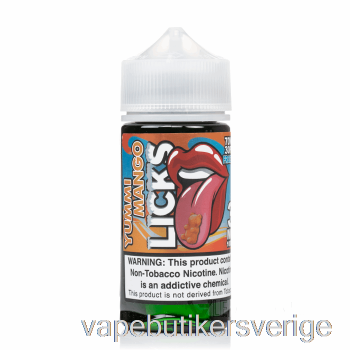 Vape Sverige Frozty Yummi Mango - Licks Roll Upz - 100ml 6mg